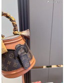 Bag Bag of Leather and Ancient Flowers Louis Vuitton