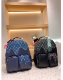 Backpack with large capacity floral print Louis Vuitton