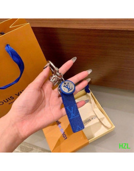 Louis Vuitton Becerro Leather Keychain