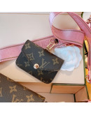 Shoulder bag with floral print Louis Vuitton