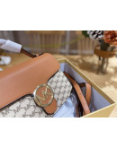 Synthetic leather shoulder bag with Michael Kors pictures