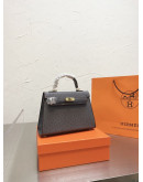 Hermes Becerro Leather Shoulder Bag