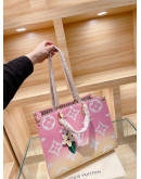 Square handbag with floral print Louis Vuitton