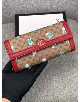 Monedero De Lujo Con Estampado De Muñecos Gucci