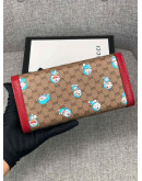 Luxury purse with Gucci doll print