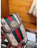 Shoulder minibols Synthetic leather with Gucci's golden logo