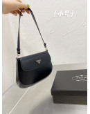 Luxury shoulder bag composted synthetic leather on Prada motive