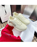 Zapatos Deportivos cuero sintetico Y Goma De Suela Gruesa Con Estampado Gucci