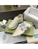 Zapatos Deportivos cuero sintetico Y Goma De Suela Gruesa Con Estampado Gucci