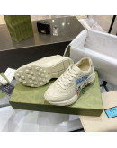 Zapatos Deportivos cuero sintetico Y Goma De Suela Gruesa Con Estampado Gucci