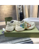 Zapatos Deportivos cuero sintetico Y Goma De Suela Gruesa Con Estampado Gucci