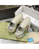 Zapatos Deportivos cuero sintetico Y Goma De Suela Gruesa Con Estampado Gucci