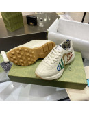 Zapatos Deportivos cuero sintetico Y Goma De Suela Gruesa Con Estampado Gucci