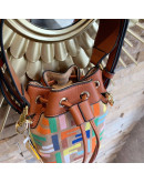 FEENDI COLORED SYNTHETIC LEATHER BAG