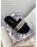 Dior sheep skin sandals