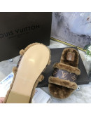 Dior sheep skin sandals