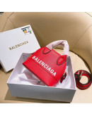 Balenciaga high -end leather bandolera