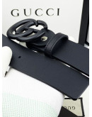 Luxury belt with double buckle g gucci