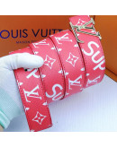 High -end belt with star Louis Vuitton design