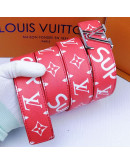 High -end belt with star Louis Vuitton design