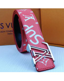 High -end belt with star Louis Vuitton design