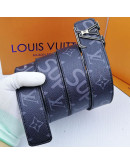 High -end belt with star Louis Vuitton design