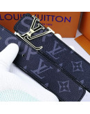 High -end belt with star Louis Vuitton design