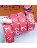 High -end belt with star Louis Vuitton design