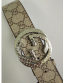 Gucci fashionable cross -stated belt