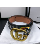 CLASSIC BELT WITH DOUBLE HEBILLA G GUCCI