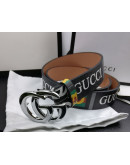 CLASSIC BELT WITH DOUBLE HEBILLA G GUCCI