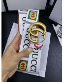 CLASSIC BELT WITH DOUBLE HEBILLA G GUCCI