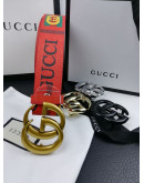 CLASSIC BELT WITH DOUBLE HEBILLA G GUCCI