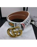 CLASSIC BELT WITH DOUBLE HEBILLA G GUCCI