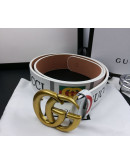 CLASSIC BELT WITH DOUBLE HEBILLA G GUCCI