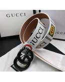 CLASSIC BELT WITH DOUBLE HEBILLA G GUCCI