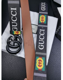 CLASSIC BELT WITH DOUBLE HEBILLA G GUCCI