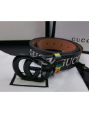 CLASSIC BELT WITH DOUBLE HEBILLA G GUCCI