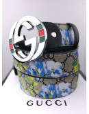 Synthetic leather belt on Gucci Reason