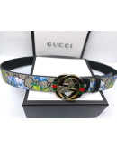 Synthetic leather belt on Gucci Reason