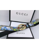 Synthetic leather belt on Gucci Reason