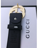 Synthetic leather belt on Gucci Reason