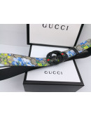 Synthetic leather belt on Gucci Reason