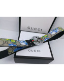 Synthetic leather belt on Gucci Reason