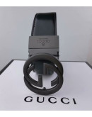 Belt with double buckle g gucci