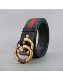 Luxury belt with Gucci colored design