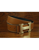 Cinturon Reversible De Cuero Sintetico Hermes