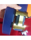 Cinturon Reversible De Cuero Sintetico Hermes