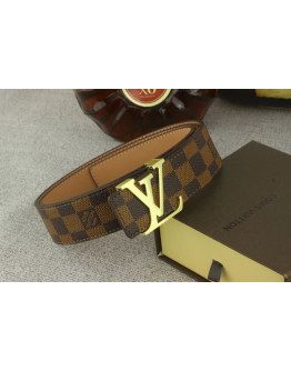 Louis Vuitton synthetic synthetic leather belt