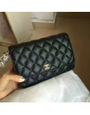 Chanel Quilted Bags And Wallet With Chain